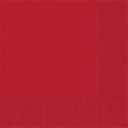 Red Paper Dinner Napkins - 40 Count