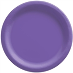 New Purple 6.75 Inch Paper Plates - 20 Count