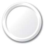 WHITE LUNCHEON PAPER PLATES 9in.-20 Ct