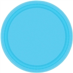 CARRIBEAN BLUE 9in. PAPER PLATES