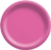 Bright Pink 8.5"  Paper Plates