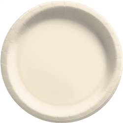 Ivory Luncheon Paper Plates 8.5" - 20 Ct