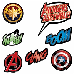 Marvel Avengers Powers Unite Vinyl Decorations