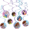 The Little Mermaid Spiral Decorations