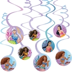 The Little Mermaid Spiral Decorations
