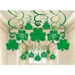 St. Patrick's Day Foil Swirls Mega Pack