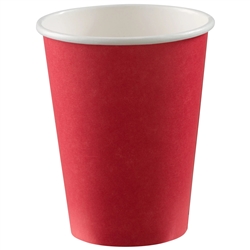 Red 12oz Paper Cups - 50 Count