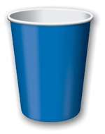 ROYAL BLUE HOT/COLD CUPS-20 CT