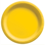 Yellow Sunshine Dinner Paper Plates 10 Inch - 20 Count