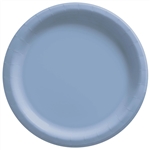 Pastel Blue Dinner Paper Plates 10 Inch - 20 Count