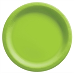 Kiwi Green Dinner Paper Plates 10 Inch - 20 Count