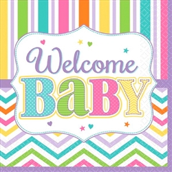 Welcome Baby Lun Napkins