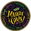 Mardi Gras 7" Plates