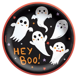 Spooky Friends 6.75" Round Plates