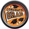 True To Your School Graduation 8.5" Inch Plates - Orange