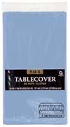 PASTEL BLUE BANQUET TABLECOVER PLASTIC-54 X108