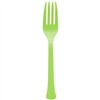 Kiwi Green Heavy Weight Forks - 20 Count
