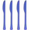 ROYAL BLUE HEAVY WEIGHT KNIVES (20 COUNT)