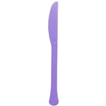 New Purple Heavy Weight Knives - 20 Count