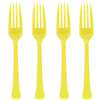 Yellow Sunshine Forks Heavyweight - 50 Count