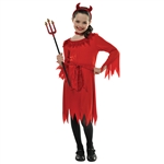 Little Devil Small 4-6 Girls Costume