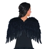 Black Feather Wings 22 inches