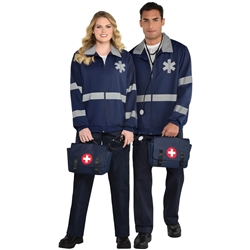 EMT Jacket First Responder Costume - One Size - Unisex