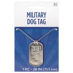 Deluxe Dog Tag Necklace / Military Tags