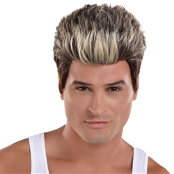 Frosted Tips Male Wig - 1990's Style