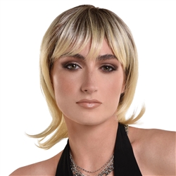 Shag Mullet Blonde Wig