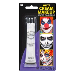 White Cream Costume Makeup