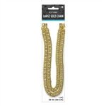 Gold Chain Big Necklace - 39"