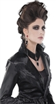 Gothic Velvet Choker and Earrings