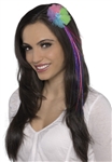 Rainbow Clip On w/ Purple Frills