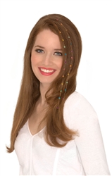 Rainbow Gem Stone Hair Clip In