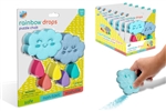 Rainbow Drops Puzzle Chalk - 7 Pieces