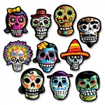 Mini Day Of The Dead Cutouts