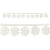 Snowflake Fabric Garland