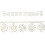 Snowflake Fabric Garland