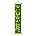 Velvet Saint Patricks Day Banner