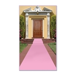 Pink Carpet Sidewalk Runner