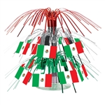 Mexican Flag Mini Cascade Centerpiece