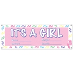 "It's a Girl" Sign Banner