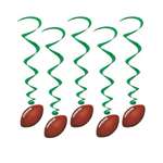 Football Whirls Decorations