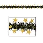 GOLD STAR METALLIC FRINGE GARLAND