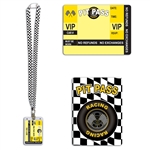 Racing Pit Pass Lanyard with Card Holder