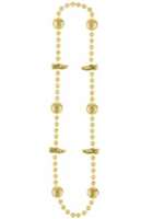 SOCCER BEADS - GOLD