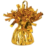 GOLD MYLAR BALLOON WEIGHT