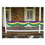 Mardi Gras Fabric Bunting