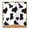 Cow Print Backdrop Decoration